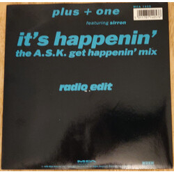 Plus + One / Sirron It's Happenin' (Remix) USED VINYL 7INCH 45 RPM
