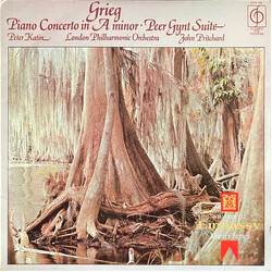 Edvard Grieg / Peter Katin / The London Philharmonic Orchestra / John Pritchard Piano Concerto In A Minor • Peer Gynt Suite Vinyl LP USED