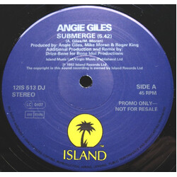 Angie Giles Submerge VINYL 12" USED