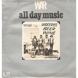 War All Day Music Vinyl LP USED