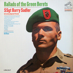Barry Sadler Ballads Of The Green Berets Vinyl LP USED