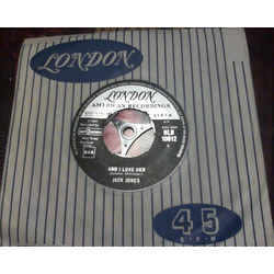 Jack Jones Love Bug / And I Love Her Vinyl 7" USED