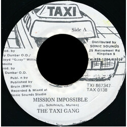 The Taxi Gang Mission Impossible USED VINYL 7"