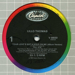Lillo Thomas Your Love's Got A Hold On Me USED VINYL 12INCH 33 S RPM