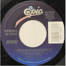 Sandi Patty The Star-Spangled Banner USED VINYL 7INCH 45 RPM SINGLE