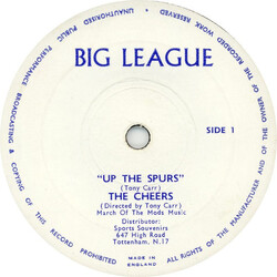 The Cheers (2) "Up The Spurs" USED VINYL 7INCH 45 RPM SINGLE