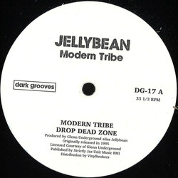 Jellybean Modern Tribe USED VINYL 12INCH 33 S RPM REISSUE