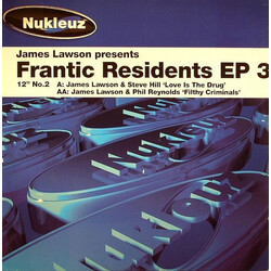 James Lawson Frantic Residents EP 3 (12" No.2) Vinyl 12" USED