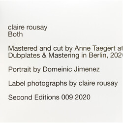 claire rousay Both Vinyl LP USED