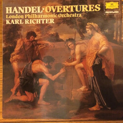 Georg Friedrich Händel / The London Philharmonic Orchestra / Karl Richter Overtures Vinyl LP USED