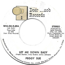 Peggy Sue (2) I Want To See Me In Your Eyes USED VINYL 7INCH 45 RPM SINGLE