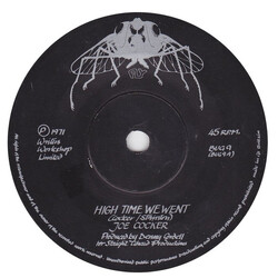 Joe Cocker High Time We Went USED VINYL 7INCH SINGLE 45 RPM