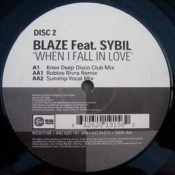 Blaze / Sybil When I Fall In Love (Disc 2) USED VINYL 12INCH 33 S RPM