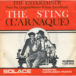 Marvin Hamlisch Music From "The Sting" The Entertainer / Solace USED VINYL 7INCH 45 RPM STEREO