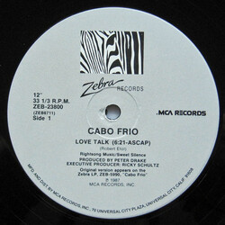 Cabo Frio Love Talk / Banana Jam USED VINYL 12INCH SINGLE