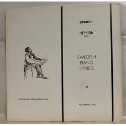 Stig Ribbing Swedish Piano Lyrics Vinyl LP USED