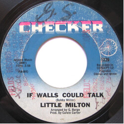 Little Milton If Walls Could Talk / Loving You USED VINYL 7INCH 45 RPM SINGLE STYRENE