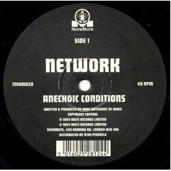 Network (3) Anechoic Conditions / I Think I Love You USED VINYL 12INCH 45 RPM