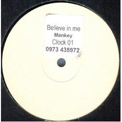 Mankey Believe In Me USED VINYL 12INCH WHITE LABEL