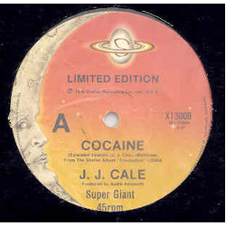 J.J. Cale Cocaine USED VINYL 12INCH 45 RPM LIMITED EDITION