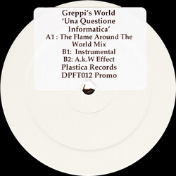 Greppi's World Una Questione Informatica VINYL 12" USED