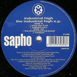 Industrial High The Industrial High E.P. VINYL 12" USED