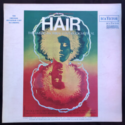Gerome Ragni / James Rado / Galt MacDermot Hair - The American Tribal Love-Rock Musical - The Original Broadway Cast Recording Vinyl LP USED