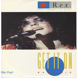 T. Rex Get It On (Tony Visconti 87 Remix - Dusk Mix) USED VINYL 12INCH 45 RPM SINGLE