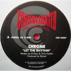 Chrome (4) Let The Rhythm / Tears USED VINYL 12INCH STEREO