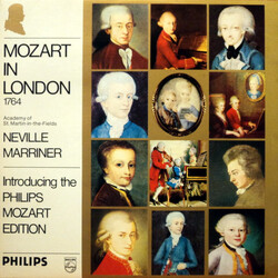 Wolfgang Amadeus Mozart / The Academy Of St. Martin-in-the-Fields / Sir Neville Marriner Mozart In London 1764 Vinyl LP USED