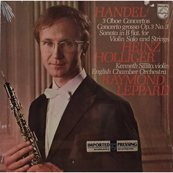 Georg Friedrich Händel / Heinz Holliger / English Chamber Orchestra / Kenneth Sillito / Raymond Leppard 3 Oboe Concertos / Concerto Grosso Op. 3,3 / S