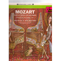 Wolfgang Amadeus Mozart / Alfred Brendel / Walter Klien Complete Music For Two Pianos Vinyl LP USED