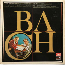 Johann Sebastian Bach / George Malcolm / Yehudi Menuhin / Menuhin Festival Orchestra Harpsichord Concertos, Vol. 2 Vinyl LP USED