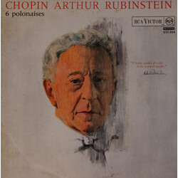 Arthur Rubinstein Rubinstein Plays Chopin Polonaises Vinyl LP USED