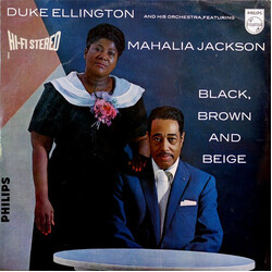 Duke Ellington And His Orchestra / Mahalia Jackson Black, Brown And Beige Vinyl LP USED