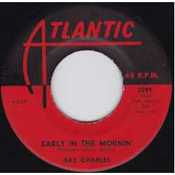 Ray Charles / Ray Charles And His Orchestra Early In The Mornin' / A Bit Of Soul USED VINYL 7INCH 45 RPM SINGLE