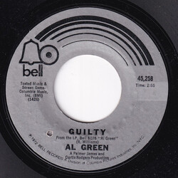 Al Green Guilty USED VINYL 7INCH 45 RPM SINGLE STYRENE