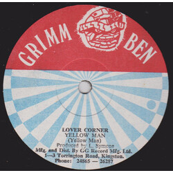 Yellowman Lover Corner USED VINYL 12INCH
