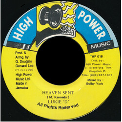 Lukie D Heaven Sent USED VINYL 7INCH 45 RPM