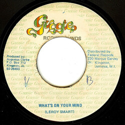 Leroy Smart What's On Your Mind Vinyl 7" USED