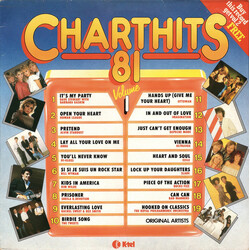 Various Chart Hits 81 Volume 1 Vinyl LP USED