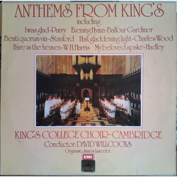 The King's College Choir Of Cambridge / David Willcocks / James Lancelot Anthems From King's Vinyl LP USED