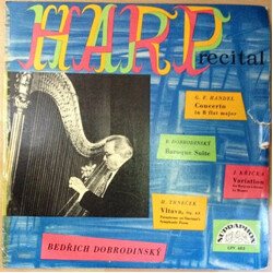 Bedřich Dobrodinský Harp Recital Vinyl LP USED