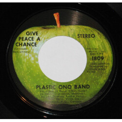 The Plastic Ono Band Give Peace A Chance USED VINYL 7INCH 45 RPM SINGLE STEREO
