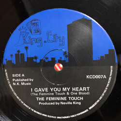 Feminine Touch I Gave You My Heart USED VINYL 12INCH 45 RPM
