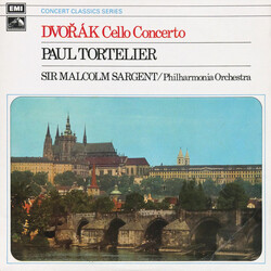 Antonín Dvořák / Paul Tortelier / Sir Malcolm Sargent / Philharmonia Orchestra Cello Concerto Vinyl LP USED