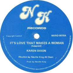 Karen Dixon / Errol Robinson It's Love That Makes A Woman / I Like Your Move USED VINYL 12INCH 45 RPM