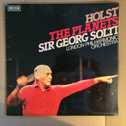 Gustav Holst / Georg Solti / The London Philharmonic Orchestra The Planets Vinyl LP USED