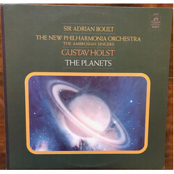 Gustav Holst / Sir Adrian Boult / New Philharmonia Orchestra / The Ambrosian Singers The Planets Vinyl LP USED