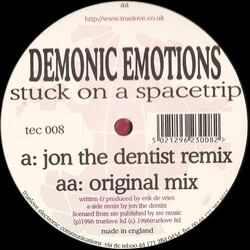 Demonic Emotions Stuck On A Spacetrip USED VINYL 12INCH